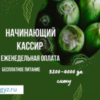 Повар, сборщик, кассир-бариста без опыта. Жумасына толонот